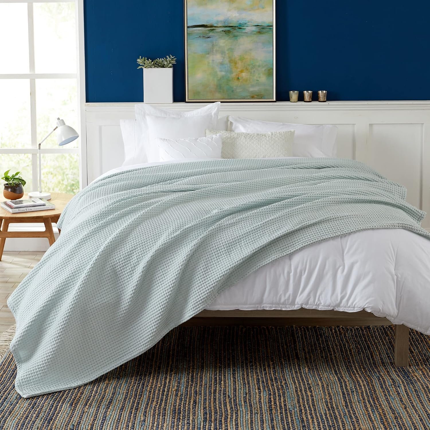 Cotton Waffle Weave - Hình 2