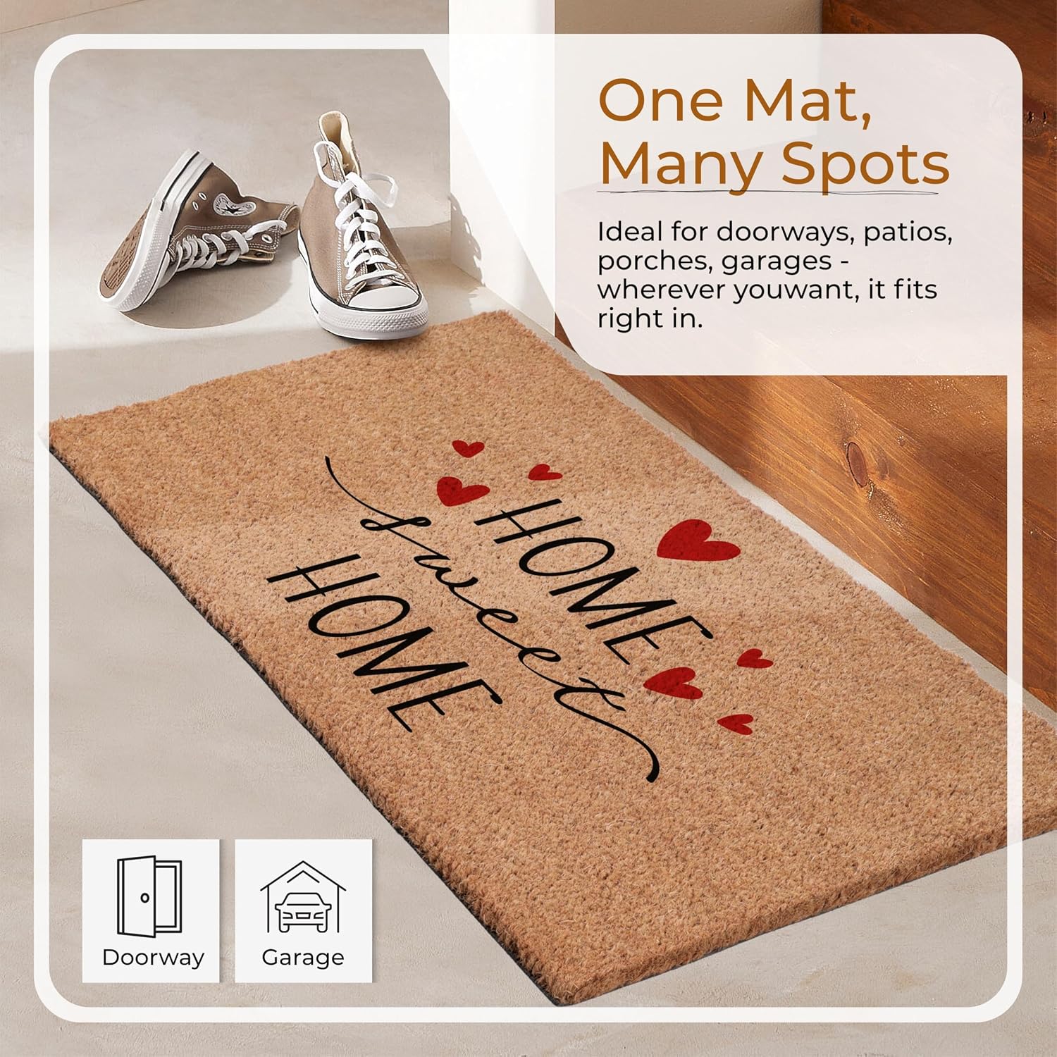 Coir Doormat Pvc - Hình 2