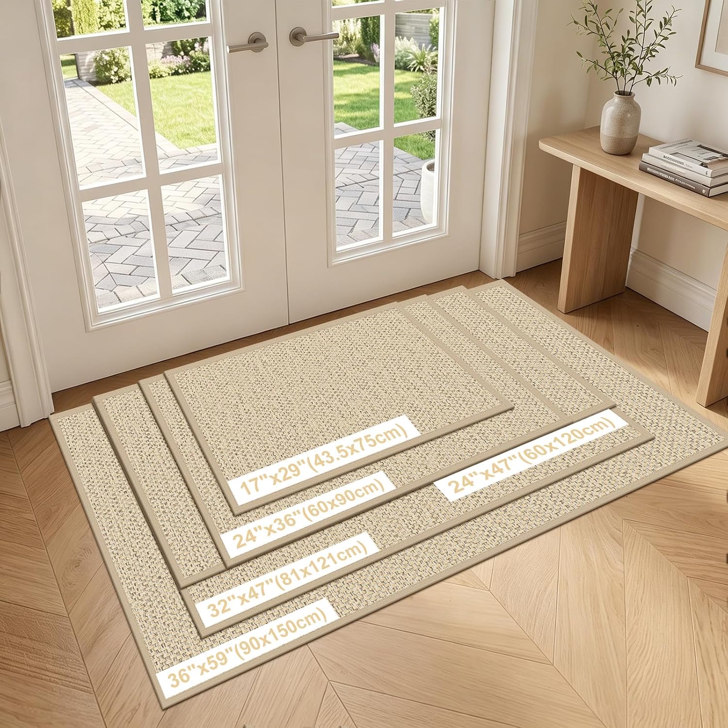 Beige Indoor Doormat - Hình 2