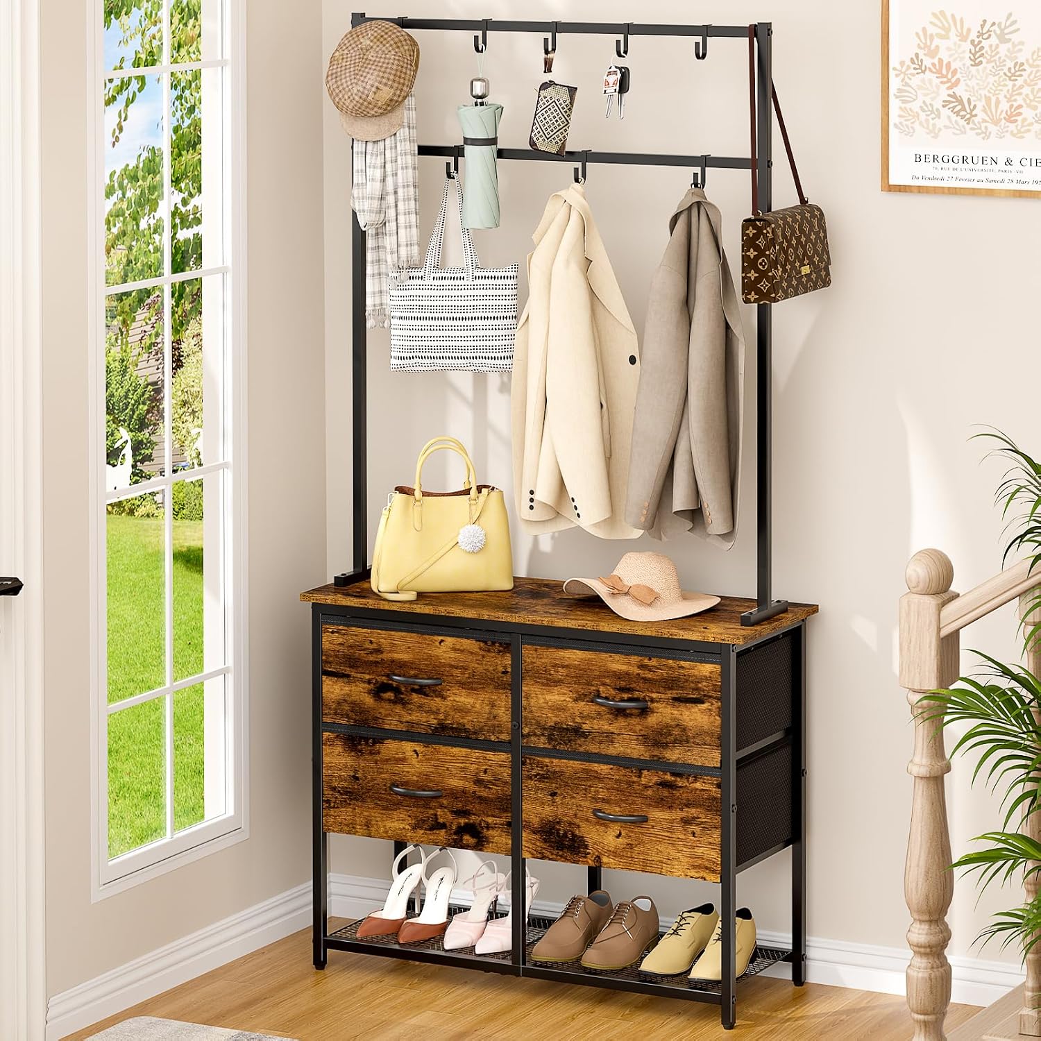 Hall Trees and Coat Racks