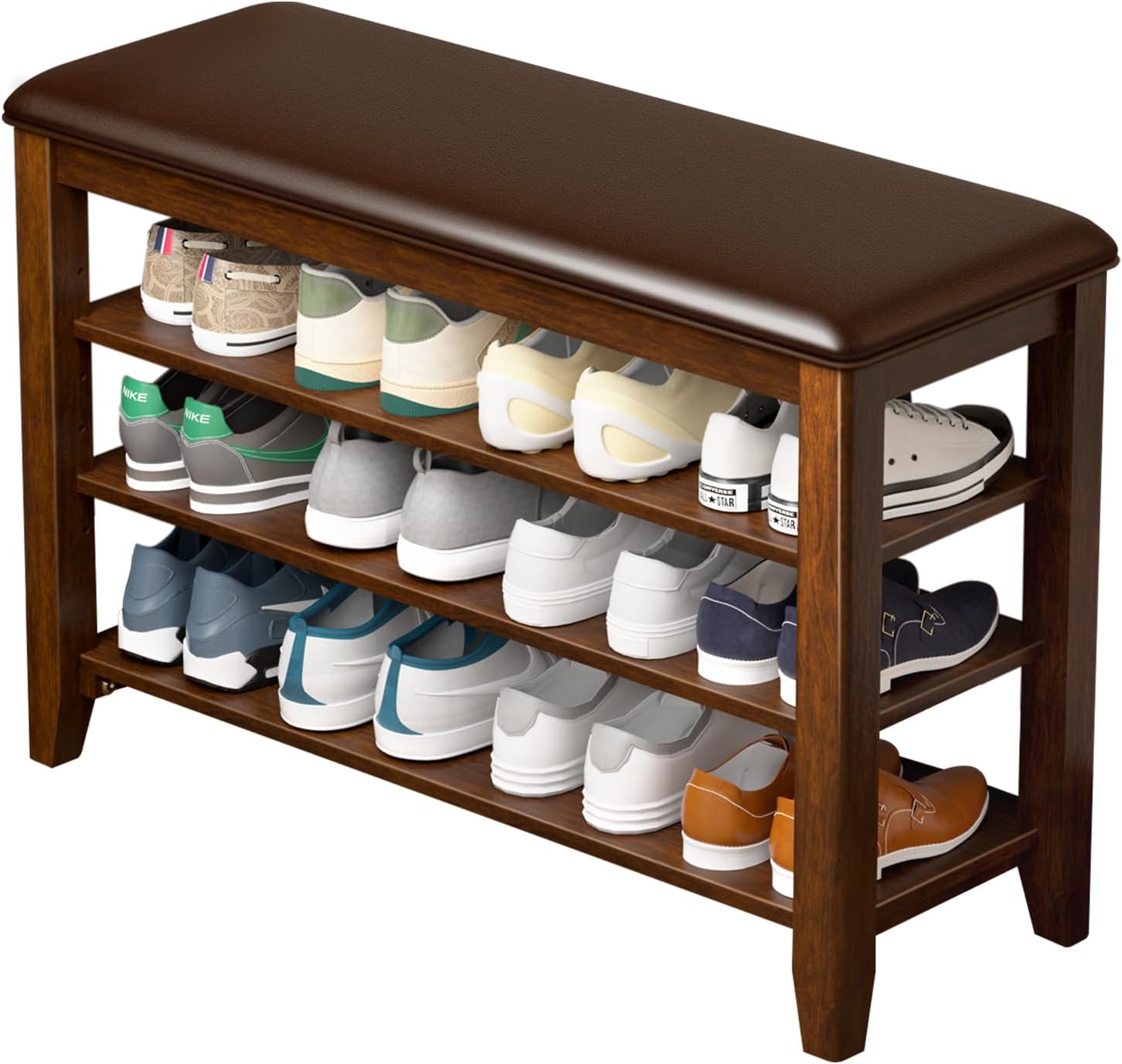 Wooden Shoe Bench